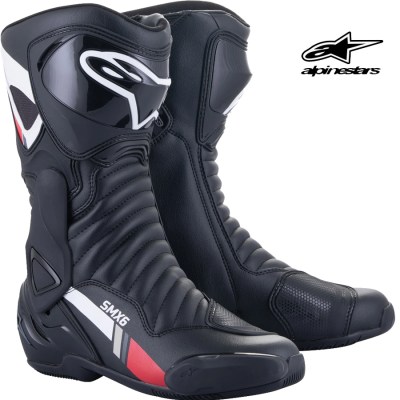 ALPINESTARS SMX 1R V2 Boot (Black Grey Red)