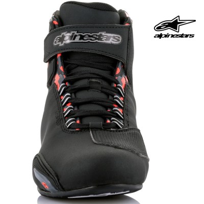 ALPINESTARS Sektor Shoes (Black White Red Fluorescent)