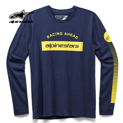 ALPINESTARS Arc Bar Long Sleeve Tee (Navy)