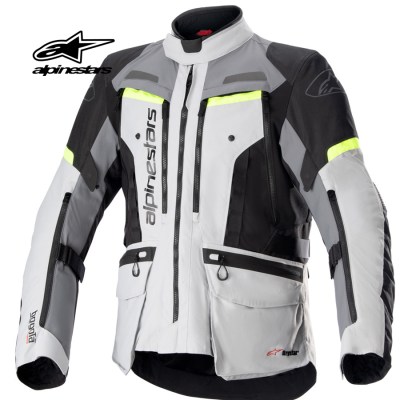 ALPINESTARS Bogota Pro Drystars  (Ice Grey Dark Grey Yellow Fluorescent)