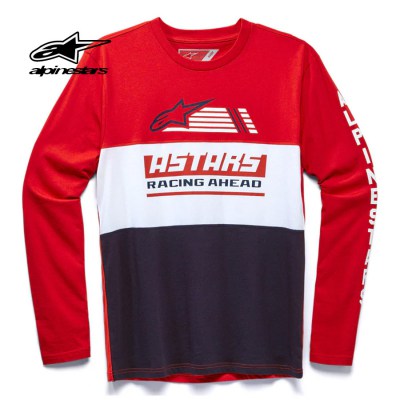 ALPINESTARS Rivalry Long Sleeve Tee (Red)