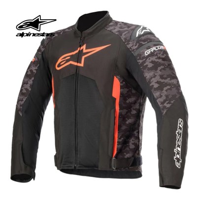ALPINESTARS T-Gp Plus R v3 Air (Black Camo Red Fluorescent)