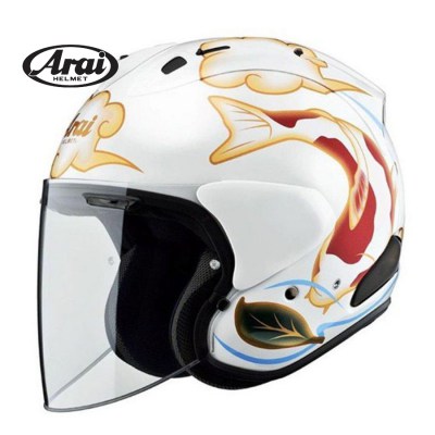 ARAI VZ Ram (Nishikigoi White)