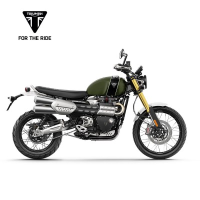 TRIUMPH Scrambler 1200 XE Green and Black 