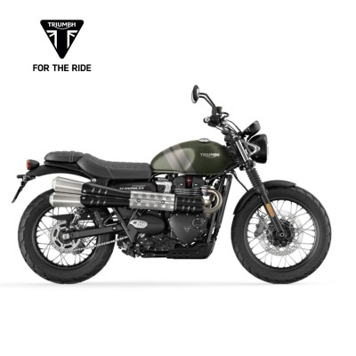 TRIUMPH Street Scrambler Matt Khaki Matt Ironstone 